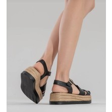 Noble Shoes Hakiki Deri Bayan Sandalet