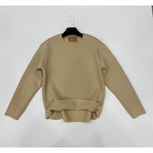 Tonrise Erkek Lazer Kesim Içi Şardonlu Hafif Kalın Oversize Bol Kesim Sweatshirt