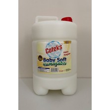 Coteks Baby Soft Çamaşır Yumuşatıcı Kalıcı Kokulu Her Dokunuşta Yumuşacık Ferahlık 5 Lt