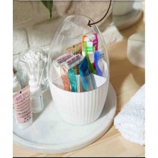 Hbnc Fanus Kapaklı 7 Bölmeli Makyaj ve Takı Aksesuar Organizeri Düzenleyici