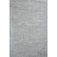 Decofloor Halı Nepal 5395A Gri-Krem Lazer Kesim Makine Halısı Dokuma Taban Oturma Odası-Salon