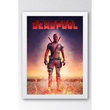 Deadpool Çerçeveli Tablo - Marvel Film Poster Tablo