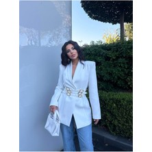 Kadın Kemer Detay Ceket