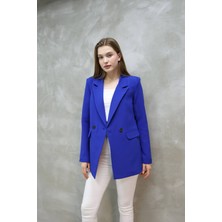 Ceket Blaze Çift Düğmeli Düz Klasik