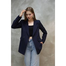 Ceket Blaze Çift Düğmeli Düz Klasik