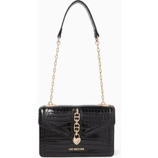Love Moschino Omuz Çantası Borsa Shıny Croco JC4384PP0LKJ0000