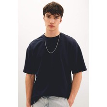 DeFacto Comfort Regular Fit Rahat Kalıp Bisiklet Yaka Baskılı Kısa Kollu Tişört B5909AX24SP