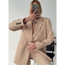 Kadın Blazer Ceket Pantolon Takım