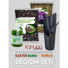 Plant Home Power Mix Kaktüs Toprağı Değişim ve Bakım Seti - Premium Set