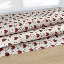 Kalp Baskılı Beyaz Pelur  /kalpli Pelur Kağıdı / 40 Gr. Beyaz Pelur Kağıt / 55X70 cm 10 Adet /