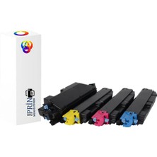PlusPrint TK-5150 | Kyocera Ecosys M6535CIDN Muadil Toner Seti 4 Rnek Avantaj Paket