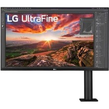 Lg 31.5" IPS 32UN880P-B 5ms 60HZ Hdmı-Dp Usbc Pıvot Multımedya Monitör 3840X2160