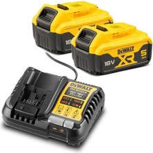 Dewalt DCD996NT + DCG412NT 2 Makine + 2 Adet 5 Amper Akü + 1 Şarj Cihazı Çantalı Set