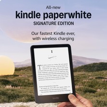 Amazon Kindle Paperwhite 6 12. Nesil 7 inç 32 GB Signature Edition E-Kitap Okuyucu-Reklamsız