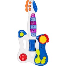 Ninibaby Işıklı Müzikli Gitar Beyaz