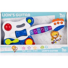 Ninibaby Işıklı Müzikli Gitar Beyaz