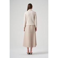 Nuss Angora Hırka 7001 Ekru