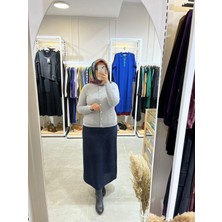 Nuss Angora Hırka 7001 Gri