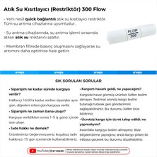 Arvepa Su Arıtma Cihazı Atık Su Kısıtlayıcı (Restriktör) 300 Flow