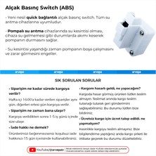 Arvepa Su Arıtma Cihazı Alçak Basınç Switchi (ABS)