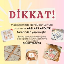 Sevgililer Günü Hediyesi , Sevgiliye Hediye Kişiye Özel Romantik Hediye Doğal Taş Bardak Altlığı 4\'lü Set