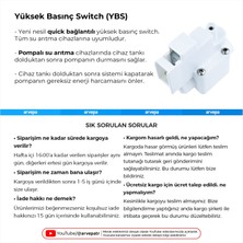 Arvepa Su Arıtma Cihazı Yüksek Basınç Switch (YBS)