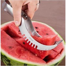 Paslanmaz Çelik Stainless Steel Çelik Karpuz Dilimleme Bıçağı Mükemmel Sunum ve Servis