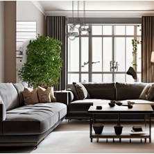 Luxury Lüks Kristal LED Li Salon ve Oda Sarkıt Avizesi
