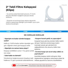 Linio Su Arıtma Cihazı İçin 2" Tekli Kelepçe (Klips) 100 Adet