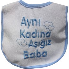 Heki Baby & Kids AYNI KADINA AŞIĞIZ BABA YAZILI ÖNLÜK