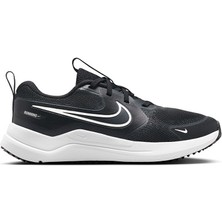 Nike Cosmic Runner Siyah Genç Koşu Ayakkabısı Erkekler İçin Nefes Alabilir Yapı ile Günlük Kullanıma Uygun