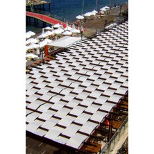 Branda Dünyası 5.5X14.5 Metre Pergola Battı Çıktı Gölgelik Oxford Kumaş