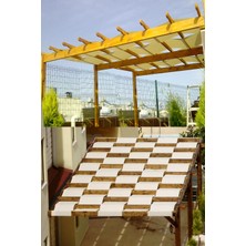 Branda Dünyası 5x2.1 Metre Pergola Battı Çıktı Gölgelik Oxford Kumaş