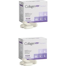 Tip 1,2,3,5 ve Tip 10 Kolajen, Hyalüronik Asit, Çinko, Selenyum & Vitamin C, 90 Tablet 2li