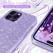 Grabono Apple iPhone 11 Pro Kılıf Parlak Simli Muhteşem Görünüm, Sert ve Dayanıklı Iki Katmanlı Ultra Koruma
