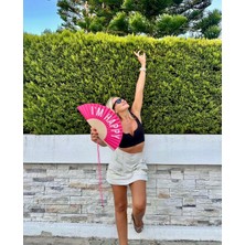 “I’m Happy" Pembe El Yelpazesi
