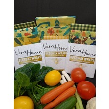 Balmumu Saklama Bezi (Beeswax Wraps)(35*30 Kese,30*30 Bez,25*25 Bez)