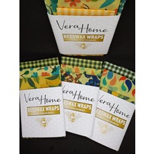 Balmumu Saklama Bezi (Beeswax Wraps)(35*30 Kese,30*30 Bez,25*25 Bez)