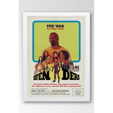 The Defenders Çerçeveli Tablo - The War For New York Poster Tablo
