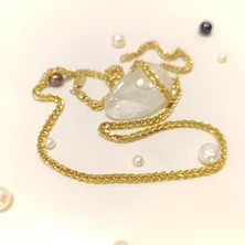 50CM 2,4mm Spayk Örgü Zincir 14 Ayar Altın  Hd Videolu