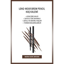 Bobbi Brown Long-Wear Brow Pencil Kaş Kalemi-Warm Dark Brown
