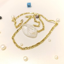 51CM 3.7mm Kuş Gözü Zincir 14 Ayar Altın  Hd Videolu