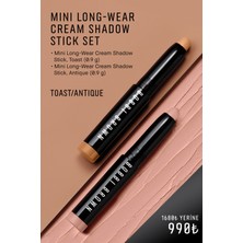 Bobbi Brown Mini Long-Wear Cream Shadow Stick İkili Set - Toast/Antique