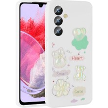 Roketcim Galaxy M34 5g Kılıf Kabartma Figürlü Parlak Toys Silikon Kapak