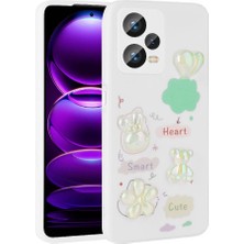 Roketcim Xiaomi Redmi Note 12 4g Kılıf Kabartma Figürlü Parlak Toys Silikon Kapak