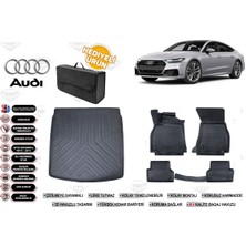 Ko Kaliteoto Audi A7 2019 Model Bagaj Havuzu+Paspas Seti Profesyonel Serisi Hediyeli