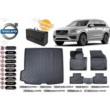 Ko Kaliteoto Volvo  XC90 2017 Model Bagaj Havuzu+Paspas Seti Profesyonel Serisi Hediyeli