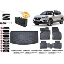 Ko Kaliteoto Seat Taracco 2020 Model 7 Koltuk Bagaj Havuzu+Paspas Seti Profesyonel Serisi Hediyeli