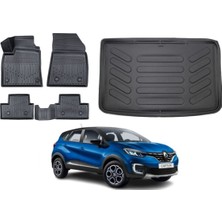 Ko Kaliteoto Renault Captur 2019 Model Bagaj Havuzu Paspas Takımı Maxi Eva Serisi