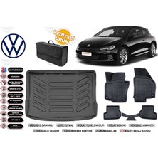 Ko Kaliteoto Volkswagen Scirocco 2011 Model Bagaj Havuzu+Paspas Seti Profesyonel Serisi Hediyeli